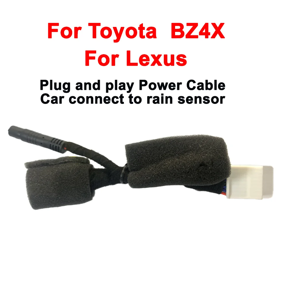 Plug and Play חיישן גשם כבל חשמל רכב DVR Dash Cam מקליט עבור טויוטה BZ4X לקסוס התמונה 0