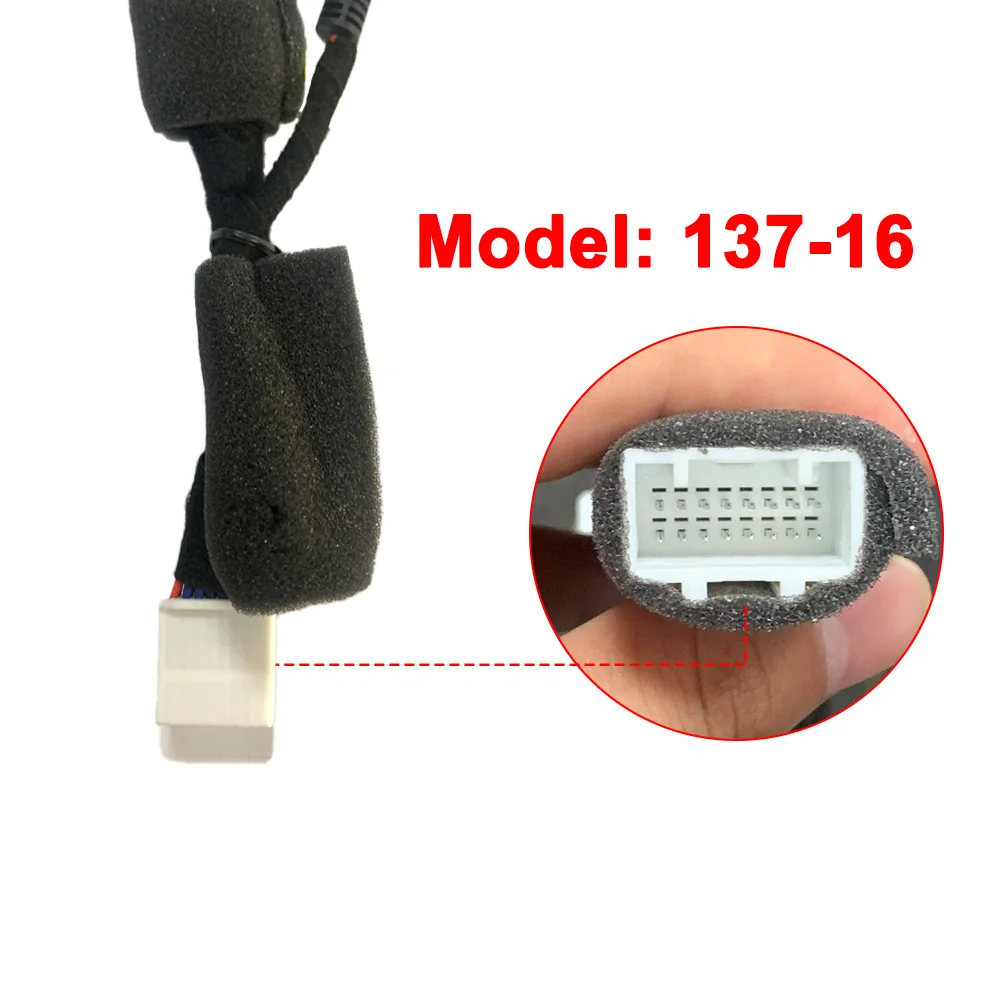 Plug and Play חיישן גשם כבל חשמל רכב DVR Dash Cam מקליט עבור טויוטה BZ4X לקסוס התמונה 1
