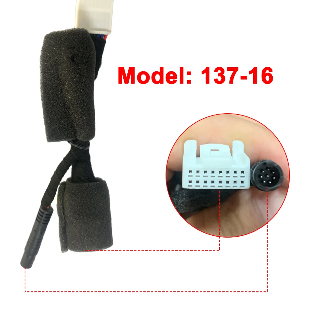 Plug and Play חיישן גשם כבל חשמל רכב DVR Dash Cam מקליט עבור טויוטה BZ4X לקסוס התמונה 2