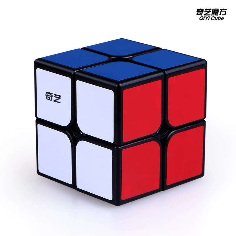 QiYi QiDi S2 2x2 קסם מהירות הקוביה מקצועי Stickerless פאזל לילדים מתנות Qiyi QiDi W Magic Cube צעצועים חינוכיים התמונה 5