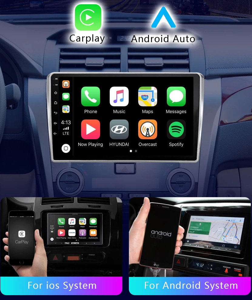 Roadwsie 8+256 אנדרואיד 12 רדיו במכונית על ג ' יפ הבוגד 2014 2015 2016 2017 2018 מולטימדיה Carplay 4G Wifi GPS DVD 2Din Autoradio התמונה 3