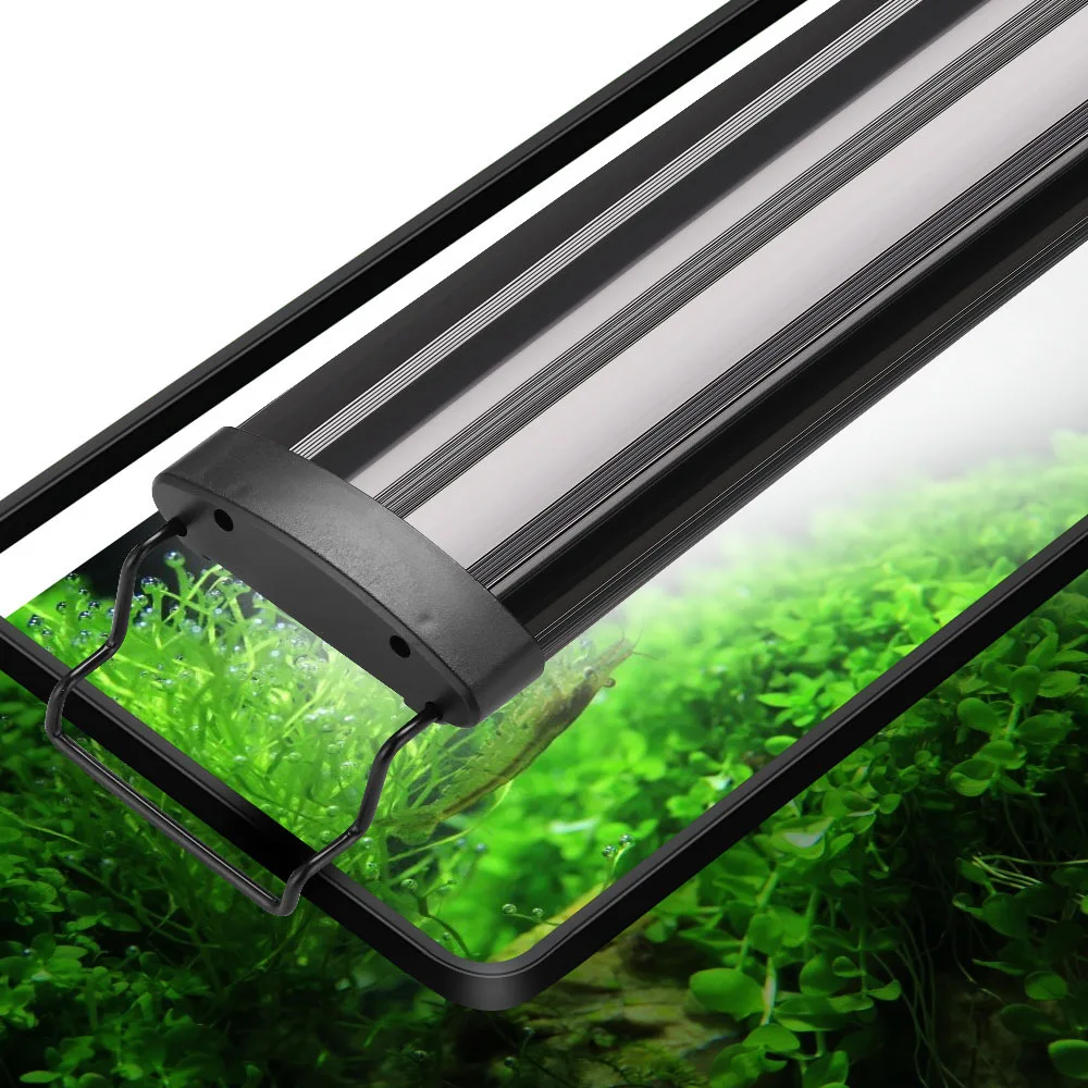 אקווריום אור LED Super Slim אקווריום צמחי מים לגדול תאורה עמיד למים בהיר קליפ מנורה-RGB LED 31-120 ס 