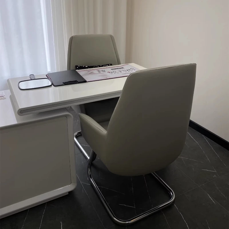 ארגונומי נוח הבוס במשרד כיסאות הנוח משחקי המחשב כסאות משרדיים ניידים המסתובב Sillon Oficina רהיטים WZ50OC התמונה 1