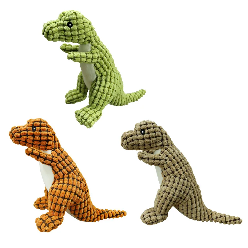הסיטוניים של כלב קולי צעצועים, כלבים, כלב גדול חריקת שיניים, לנשוך התנגדות ניקוי שיניים צעצועים לחיות מחמד, דינוזאור סדרה התמונה 3