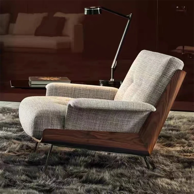 הסלון המודרני הכיסא השינה יהירות מבטא יוקרה כורסת מעצב קריאה מרגיעה Silla נורדיקה ריהוט גן-DWH התמונה 3