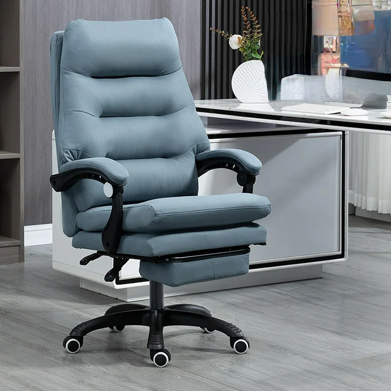 חדש ספה רכה כורסה ריהוט משרדי כסא מחשב, כסא ארגונומי מסתובב כורסה כיסא עור המשחק לחיות כיסא נוח. התמונה 3