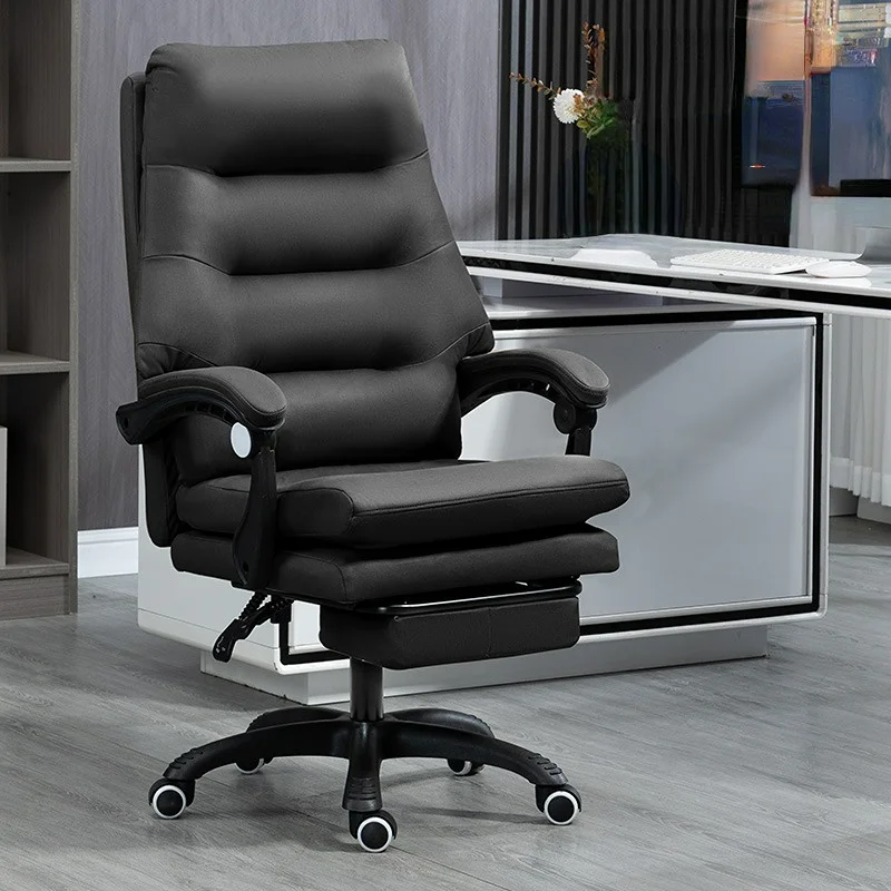 חדש ספה רכה כורסה ריהוט משרדי כסא מחשב, כסא ארגונומי מסתובב כורסה כיסא עור המשחק לחיות כיסא נוח. התמונה 4