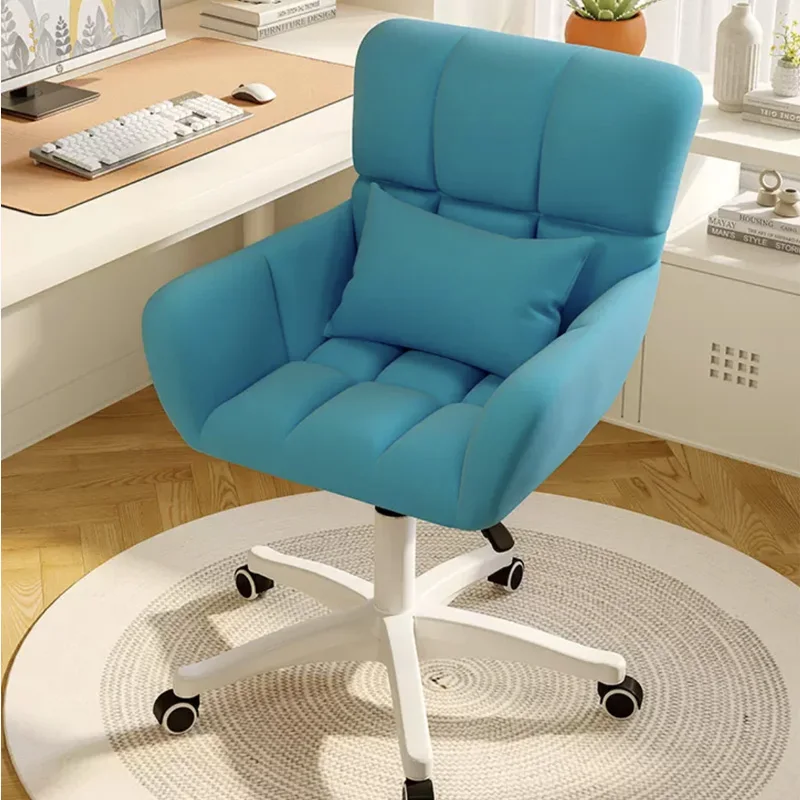 כיסא המחשב בבית להרים למידה נוחה למשרד הכסא המסתובב השינה איפור פשוט הכיסא זכר ונקבה מעונות מודרניים התמונה 0