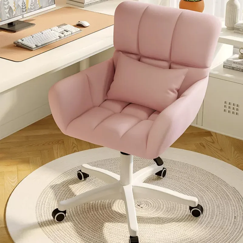 כיסא המחשב בבית להרים למידה נוחה למשרד הכסא המסתובב השינה איפור פשוט הכיסא זכר ונקבה מעונות מודרניים התמונה 2
