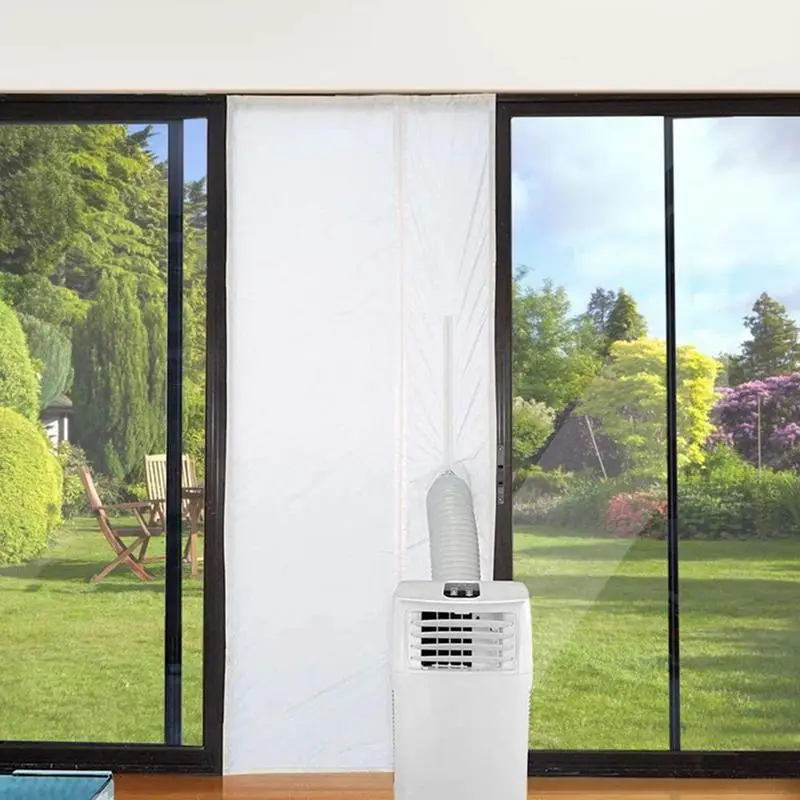 נייד חותם החלון עבור יחידת מזגן חלון חותם אוניברסלי חלון איטום ערכת אוויר חם לעצור אוויר חילופי השומרים. התמונה 4