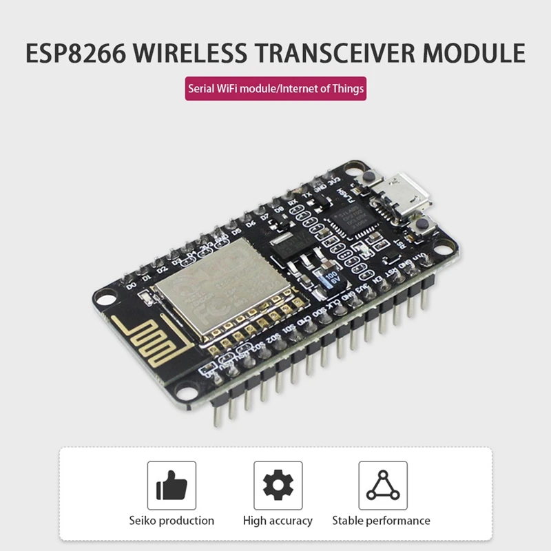 ESP8266 CP2102 Nodecu Lua V3 ESP-12E פיתוח לוח +רכיב החבילה+USB יציאה טורית מודול+65 ' אמפר+לחם לוח התמונה 3