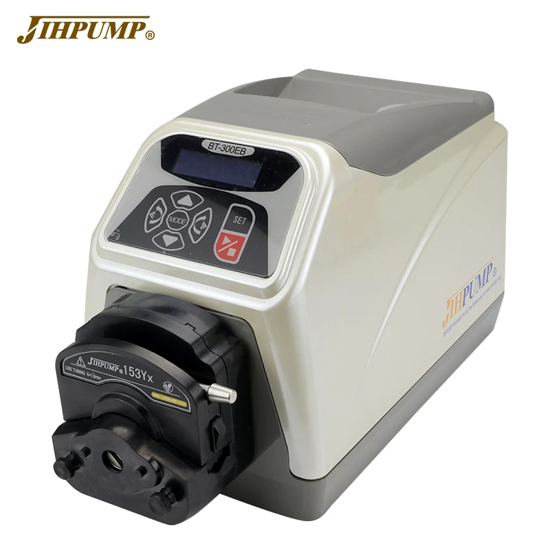 JIHPUMP צמיגה נוזלי 220v סרוו מנוע התעשייה הכימית מכונת מילוי צמיג זרימה גבוהה מעבדה משאבת peristaltic התמונה 0