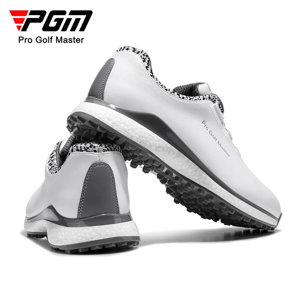 PGM חדש גולף נעלי גברים עמיד למים נעלי ספורט נגד החלקה נעלי ספורט ידית נעליים שרוכות גולף נעלי ספורט נעלי Mens נעלי גולף התמונה 5