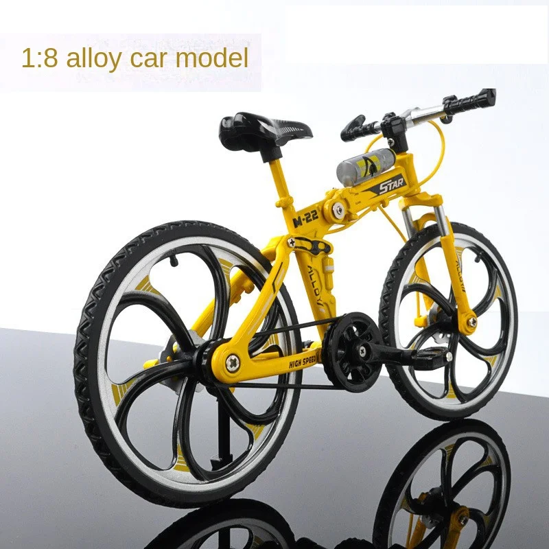 האצבע אופניים אופניים בגודל גדול יצירתי צעצוע קטן יד חייב פנאי משעמם החפץ ברמה הקלה מתנה מתנה התמונה 1