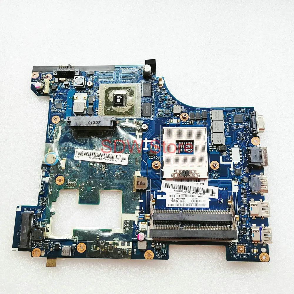 עבור Lenovo G580 המחברת לה-7981P מחשב נייד לוח אם QIWG5_G6 _G9 לה-7981P Mainboard HM76 DDR3 100% מבחן עבודה התמונה 0