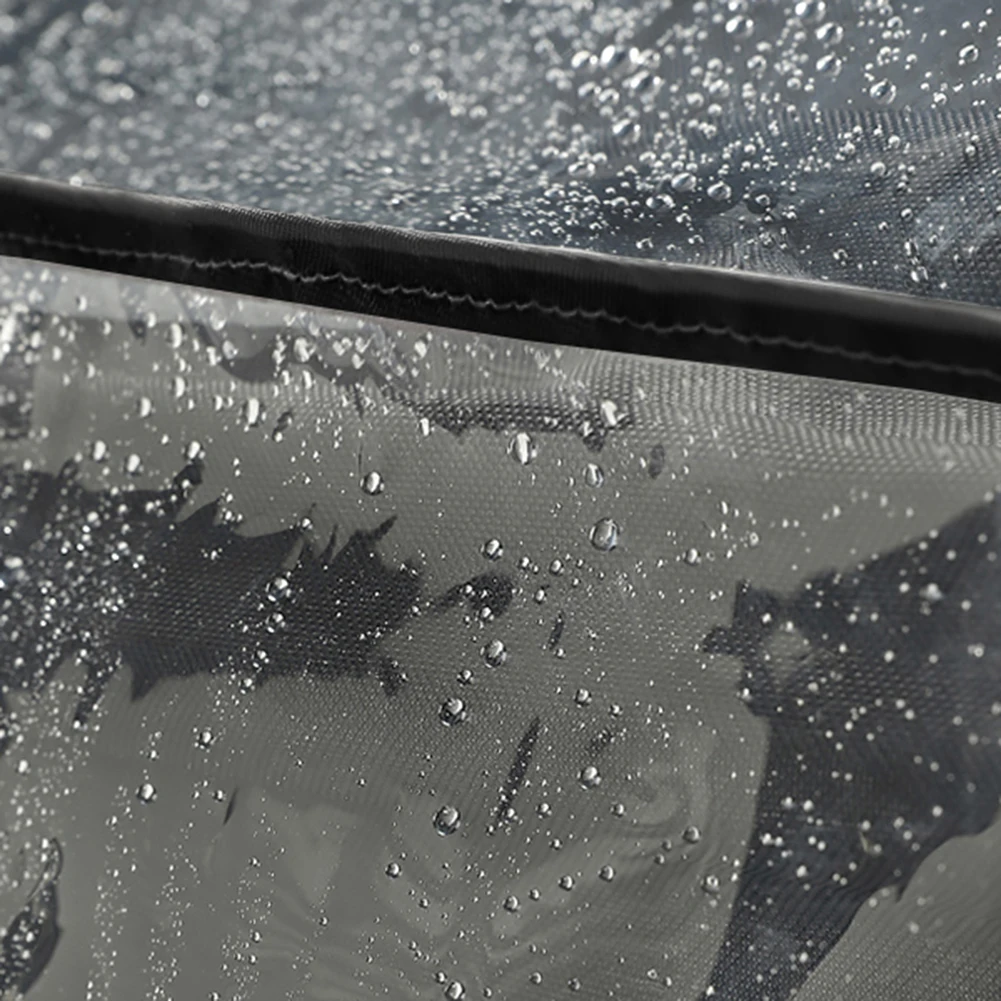 קמפינג טרולי כיסוי גשם עמיד למים מתקפל כיסוי עבור גן פיקניק עגלת טיולון עגלת טיולים חיצוני אביזרים התמונה 5
